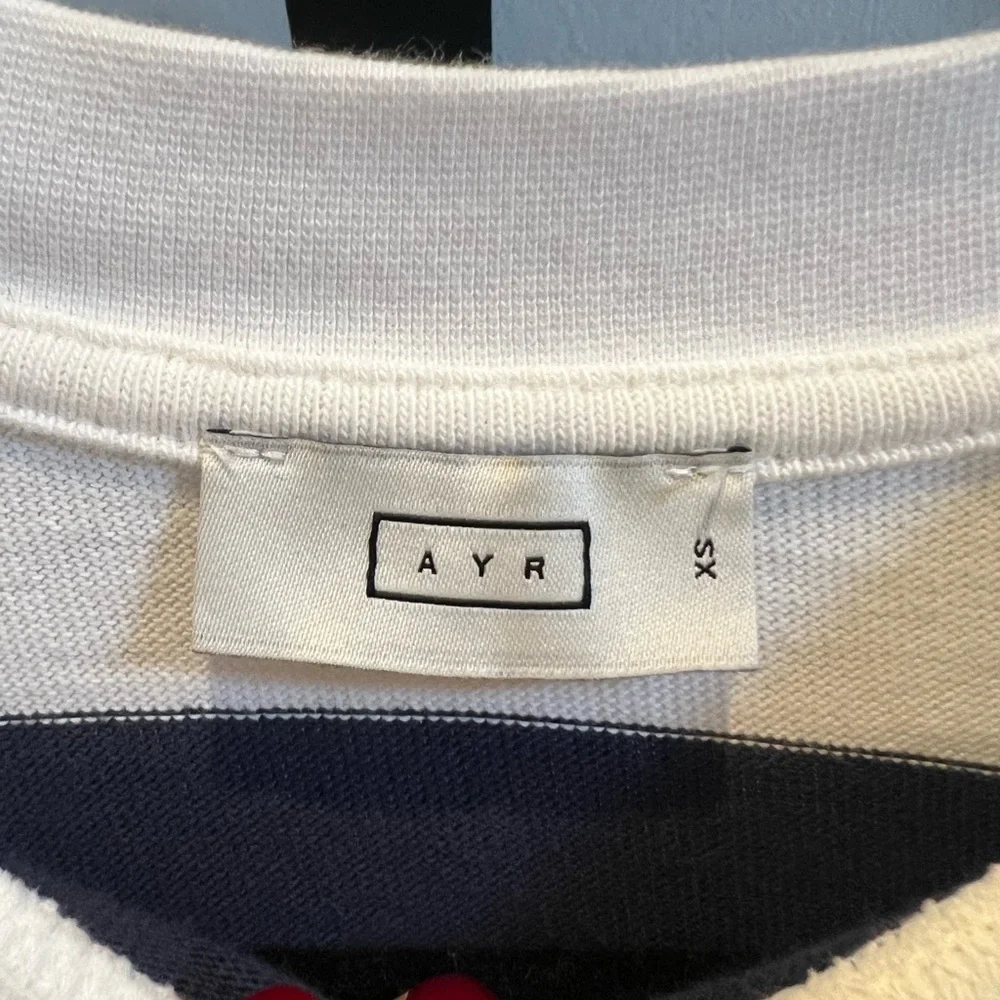 AYR Half Day long sleeve tee. Color CouCou - Picture 6 of 7